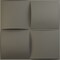 Ekena Millwork 19 5/8in. W x 19 5/8in. H Smith EnduraWall Decorative 3D Wall Panel Covers 2.67 Sq. Ft. WP20X20SMISG - alternate 1